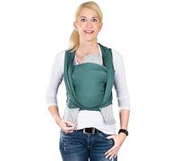 Hoppediz Pañuelo para bebé prematuro, extrafino, con instrucciones ilustradas, paño para prematuro forest 5,40 x 0,45 m