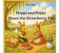 Hoppi and Poppi Share the Strawberry Pie: Book for Kids Ages 3-6