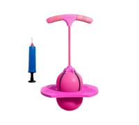 Hopping Ball With Handle Kids Bouncy Jump Ball Adult Fitness Balance Inflatable Jumping Toy Outdoor Indoor Play For Children Kindergarten Backyard Exercise Fun Training Gift