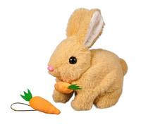 Hopping Plush Bunny - Interactive Toy with Sound and Motion, Educational Plush Animal for Learning and Development | Easter Home Decoration, Indoor Play, Preschool or Toddlerz Fun, Soft Stuffed Toy