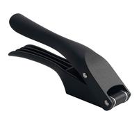 Hoppper de ajo de mano - Suile de corte manual 2 en 1, amoladora delgada portátil | Herramienta de mashier compacta de acero inoxidable, herramienta de cocina antideslizante rápida y fácil. Ligero y
