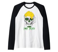 HOPPY Beer Diversity HOP Bebida Responsablemente No Derrame Camiseta Manga Raglan