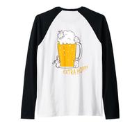HOPPY Beer Diversity HOP Bebida Responsablemente No Derrame Camiseta Manga Raglan