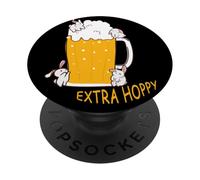 HOPPY Beer Diversity HOP Bebida Responsablemente No Derrame PopSockets PopGrip Adhesivo
