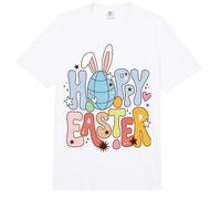 Hoppy Easter Bunny Egg Hunt Spring Holiday Humor Comfort Colors Adult Heavyweight T-Shirt