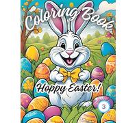 "Hoppy Easter! Fun Coloring Book for Kids (Coloring Book - Cute Animals)