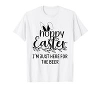 Hoppy Easter Sign,Some Bunny Needs Beer Easter Drinking Hour Camiseta