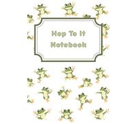Hoppy Frogs Notebook Cute Frog Journal for Adults, Kids, Teens & Nature Lovers Fun Amphibian-Themed Gift for Journalling & Writing 100 Lined Pages