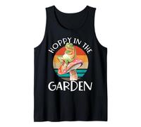 Hoppy in The Garden Frog Cottagecore Camiseta sin Mangas