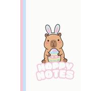 Hoppy Notes - Cute Easter Capybara Notebook: Funny Easter Capybara Lined Journal with Bunny Ears for Writing, Doodling, and Daily Notes - 100-Page 6x9 ... Gift for Teens, Girls, and Animal Lovers