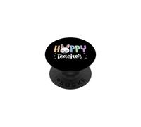 Hoppy Teacher Happy Easter Bunny Gráfico PopSockets PopGrip Adhesivo