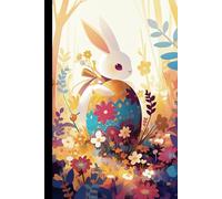 Hoppy Thoughts: A Festive Easter Notebook: Lined Journal for Easter Notes, Holiday Planning, and Spring Creativity