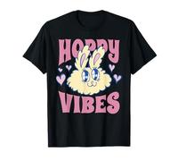 Hoppy Vibes - Conejo de Pascua para vacaciones, lindo profesor de escuela Camiseta