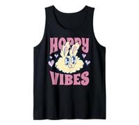 Hoppy Vibes - Conejo de Pascua para vacaciones, lindo profesor de escuela Camiseta sin Mangas
