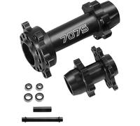 hopsupRC Cubo de rueda delantera y trasera de aluminio 7075-T6 para motocicleta Losi 1/4 Promoto-MX RTR FXR-LOS06000, Promoto-MX Motocicleta RTR Pro Circuit-LOS06002, negro