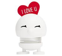 Hoptimist Baby Bimble Love White: Dekorationsfigur aus hochglanz Kunststoff