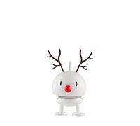 Hoptimist Baby Thunder Bumble, Pequeño, Figura Tambaleante, Idea de Decoración y Juego, Plástico, Blanco, 9005-10