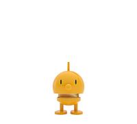 Hoptimist Bumble - Figura Decorativa escandinava, decoración para salón, Escritorio, Oficina, pequeños Regalos, 4,5 x 5,8 x 7,6 cm, tamaño pequeño, Amarillo