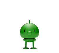 Hoptimist Bumble - Figura escandinava Decorativa para Sala de Estar, Oficina, Gadgets, Grandes Regalos pequeños, 7,5 x 8,5 x 10,6 cm, tamaño Mediano, Verde