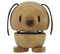Hoptimist Decoración Figura Perro S Roble, Perro, Figura Meneo, Madera Roble, Marrón, 6,8 cm