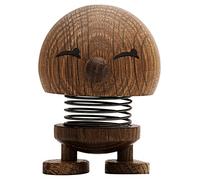 Hoptimist Figura Decoración Bimble S Roble Ahumado, Figura Meneo, Madera de Roble, Oscuro, 6,8 cm