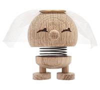 Hoptimist Figura Decorativa Novia S Raw Oak, Novia, Figura Meneo, Madera Roble, Claro 6.8 cm