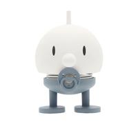 Hoptimist Baby Bumble, Regalo de bebé, Regalo de Fiesta de bebé, Regalo de Nacimiento, Regalo de Primer niño, 4,5 x 5,8 x 7,6 cm, pequeño, Azul