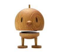 Hoptimist Bumble - Figura Decorativa de Madera, diseño escandinavo, decoración de salón, Escritorio, Oficina, artilugios de Oficina, 7,5 x 8,5 x 10,7 cm, tamaño Mediano, Roble