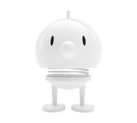 Hoptimist Bumble - Figura decorativa escandinava, decoración para salón, escritorio, oficina, pequeños regalos, 7,5 x 8,5 x 10,7 cm, tamaño mediano, color blanco