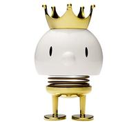 Hoptimist King Bumble Wobble King Figurine Deco White H 12 cm 4011-10