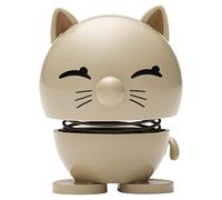 Hoptimist Pequeño Gato Meneo Figura Decoración Plástico Latte H 7 cm 3004-95