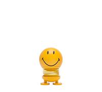 Hoptimist Smiley - Decoración escandinava para salón, Escritorio, Oficina, pequeños Regalos, 4,5 x 5,6 x 6,6 cm, pequeño, Amarillo
