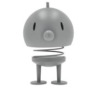 Hoptimist Soft Bumble - Altavoz (15 x 15 x 23 cm), Color Gris Claro