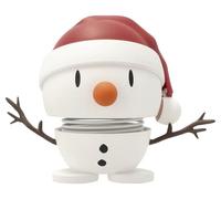 Hoptimist Soft Santa Snowman 8,2 x 6,2 x 6,9 cm S White