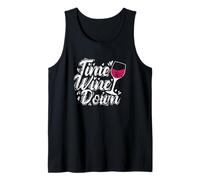 Hora de bajar el vino Camiseta sin Mangas