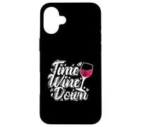 Hora de bajar el vino Carcasa para iPhone 16 Plus