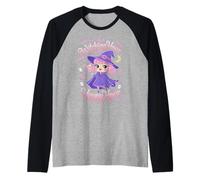 Hora de Brujas de Halloween Camiseta Manga Raglan