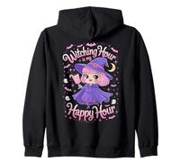 Hora de Brujas de Halloween Sudadera con Capucha