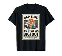 Hora de la Siesta: como Real Bigfoot Time Research Division Halloween Camiseta gráfica económica