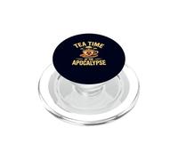 Hora del té en la Copa de Nube de Hongos nucleares Apocalypse PopSockets PopGrip para MagSafe