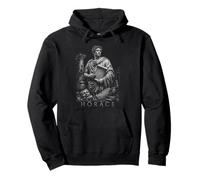 Horace Aurea Mediocritas Poeta Romano Latino Sudadera con Capucha