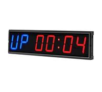 Horario del Gimnasio, Temporizador De Gimnasio Reloj Pared Entrenamiento con Intervalos LED Grande