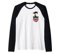 Horatio Nelson en mi Bolsillo Camiseta Manga Raglan