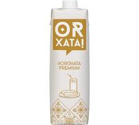 Horchata Seleccion Premium - Or xata Brick 1 litro - 12 Botellas - Horchata Valenciana de Chufa - Horchata Premium - Sin Gluten