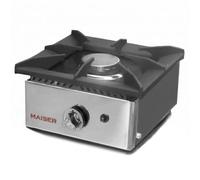 Horemaq Cocina de Gas Butano 1 Fuego de Sobremesa Profesional 6 kW