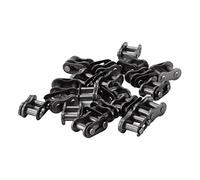 Horett 35 Cadena Master Link Roller Enlace de Conexión Conector Maestro Enlace Cadena 20PCS Aleación de Metal Fácil Instalación con Protección contra Grietas Térmica