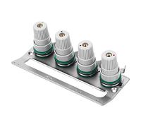 Horett Accesorio de Máquina Overlock, Pieza de Pinza Tensión Metal | Construcción Metálica Duradera, Almacenamiento Compacto, Fácil Instalación, Pieza de Repuesto para Remalladora, Equipo