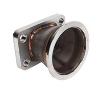 Horett Adaptador de Brida de Banda en V Acero Inoxidable 3 Pulgadas para | Acero Inoxidable, Flujo Suave, Interfaz de Sellado Hermético, Brida de Escape Turbo, Compatibilidad T3, Uso en Automóviles