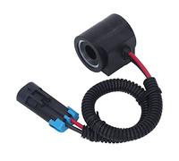 Horett Bobina de Válvula Solenoide para Excavadora Bobina de Solenoide Eléctrica Válvula 6309311 12V Aleación Aluminio ABS Universal con OEM 6309311 para