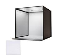 Horett Caja de Luz Portátil para Estudio Fotográfico de 15,7x15,7 Pulgadas con Iluminación LED Ajustable para Fotografía Joyería y Alimentos